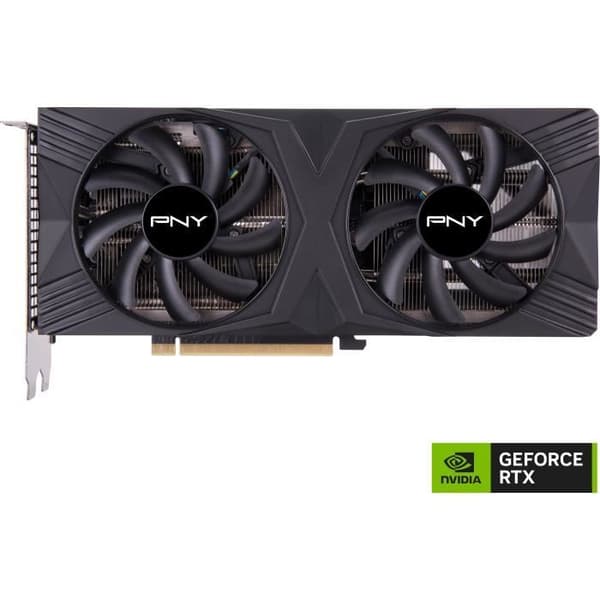 PNY - Grafikkort - GeForce™ RTX 4070 SUPER™ 12GB VERTO™ överklockad Dual Fan DLSS 3