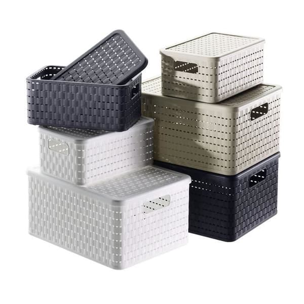 Rothobabydesign Rotho Lock för Korg A5 Country Plast Vit 45 x 35 x 25 cm - 1115401100