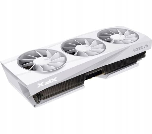 Radeon XFX RX 9070 XT Quicksilver Magnetisk Luftvit 16Go GDDR6