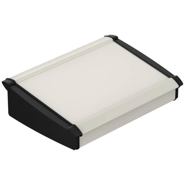 Bopla Alu-Topline ATPH-IP 2385-0300 SET Skrivbordslåda 232,60 x 300 x 86,20 aluminium, naturlig ABS, svart (RAL 9005) 1