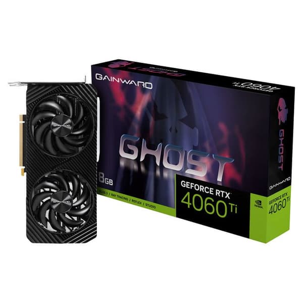 Gainward GeForce RTX 4060 Ti G Svart