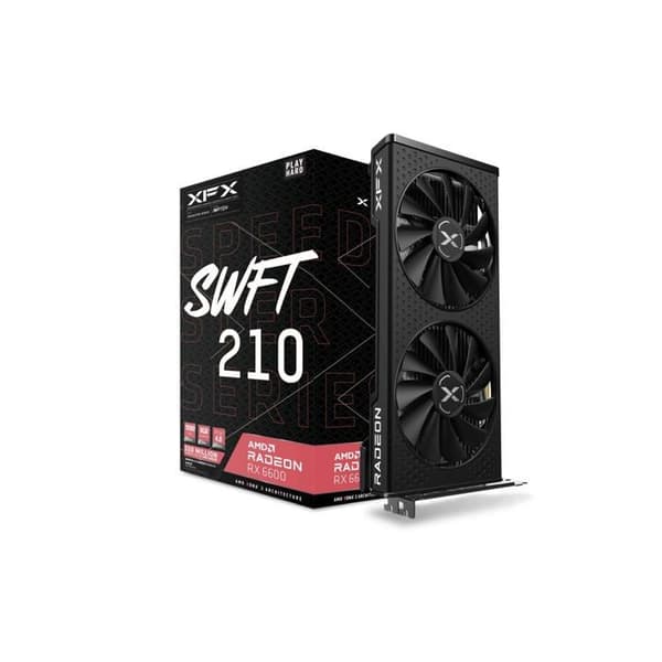 XFX Speedster SWFT 210 RX 6600 - 6600 - 8GB - HDMI - DP grafikkort