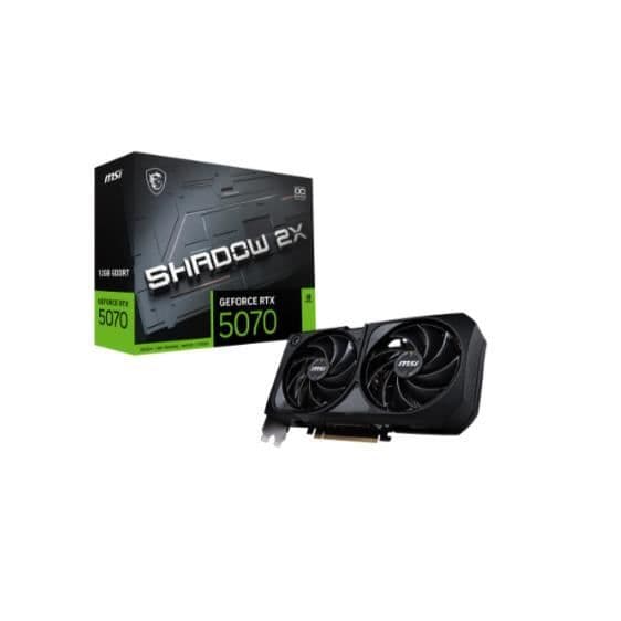 Grafikkort - MSI - GeForce RTX 5070 - 12 GB - Överklockning - PCI Express 4.0 x16