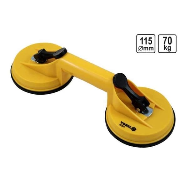 VOREL 05301 2 x 115 mm plastsugkopp - 5906083053016