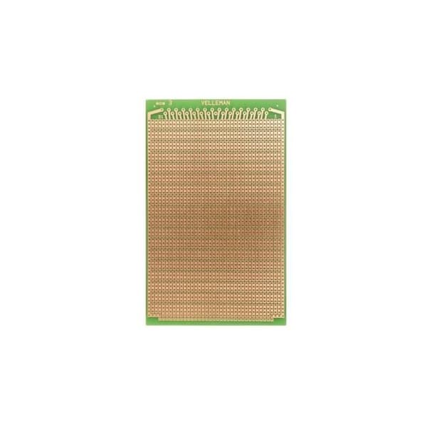 Eurocard pad 3 hål - 100 x 80 mm - fr-4 (1st/bl)