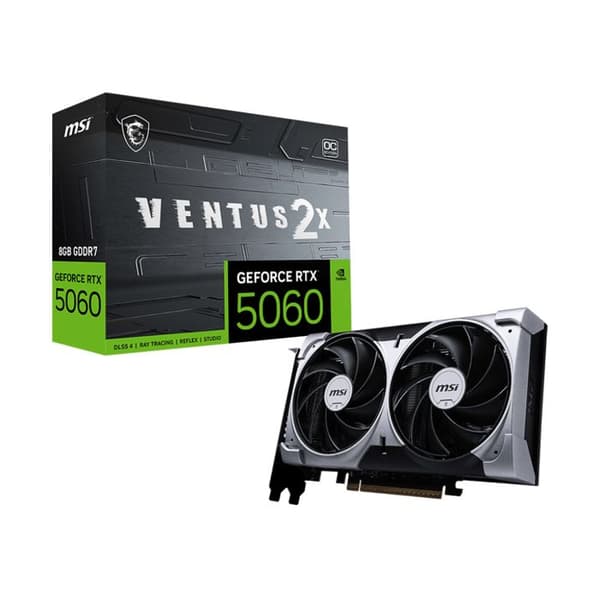 MSI GeForce RTX 5060 8G VENTUS Silver