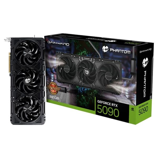 Grafikkort - Gainward - GeForce RTX 5090 Phantom GS - 32GB GDDR7 - PCI Express 4.0 x16 - NVIDIA