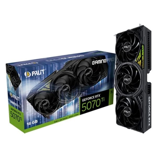 Palit GeForce RTX 5070 Ti GamingPro 16 GB Svart
