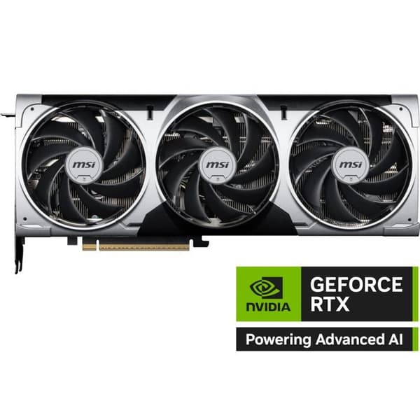 Grafikkort - MSI - GeForce RTX 5070 - 12 GB - Överklockning - 192 bitar