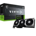 Miniatyrbild 1 av 4: Grafikkort - MSI - GeForce RTX 5070 - 12 GB - Överklockning - 192 bitar