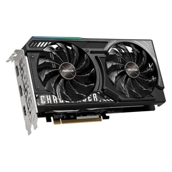 Radeon ASRock RX 9060 XT Challenger OC 8GB GDDR6 Svart