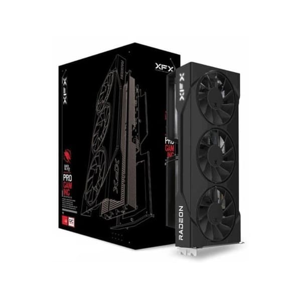 XFX SWIFT AMD Radeon RX 9060 XT OC Trippel Fläkt 16GB GDDR6 FSR 4 Vit