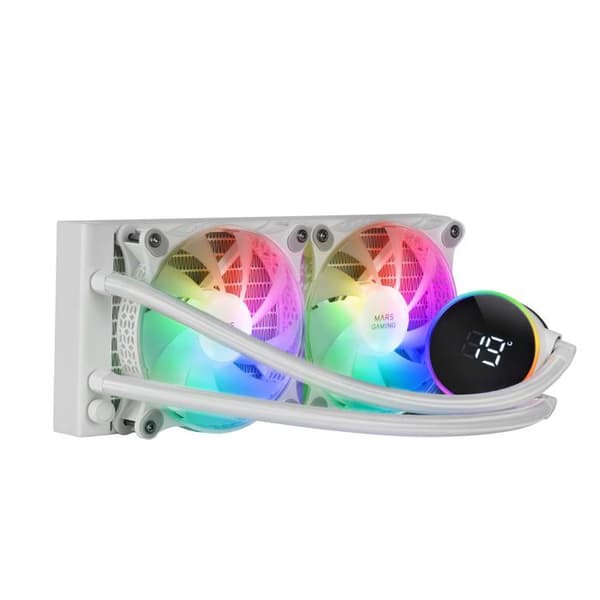 Vätskekylning - Mars Gaming - ML-LCD240 - 500W - LCD-skärm ARGB - Opti-Chamber 3:e generationen