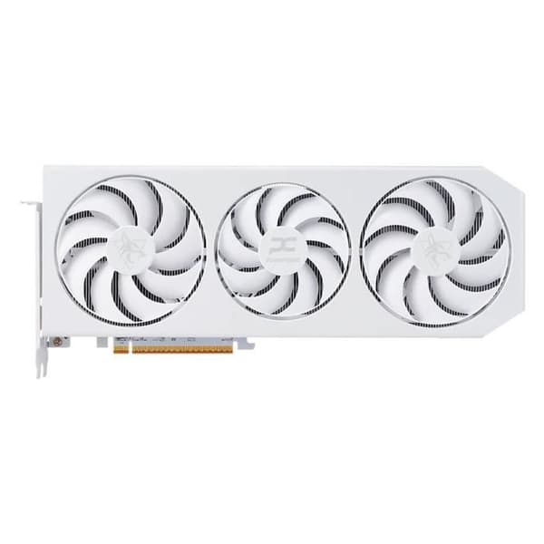 Grafikkort - PowerColor - Hellhound Spectral White - AMD Radeon RX 9070 XT - 16 Go - PCI Express 4.0 x16