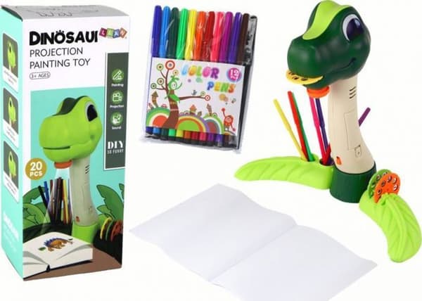 Kit ljud Leantoys - 16321 - Tillbehör med dinosaurieljud för ritprojektor