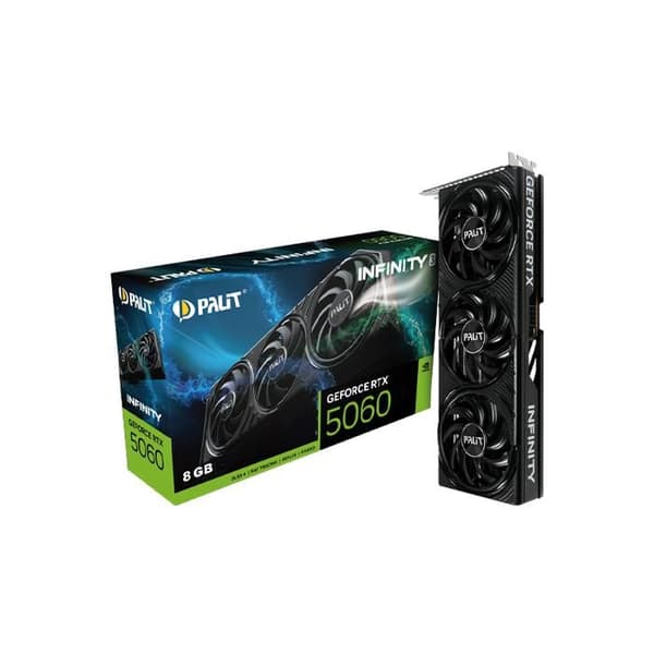 KARTA GRAFIK PALIT GEFORCE RTX 5060 8GB INFINITY 3 Svart
