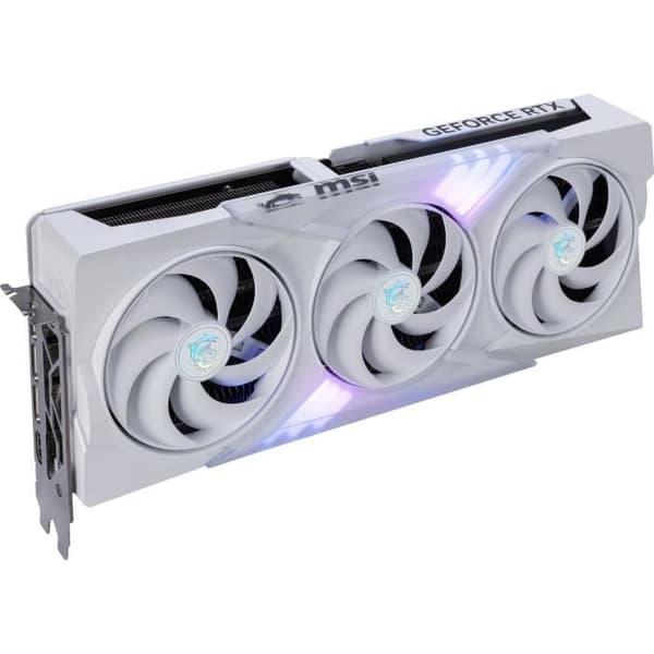 Grafikkort - MSI - GAMING GEFORCE RTX 5080 16G TRIO OC WHITE NVIDIA 16 GB GDDR7