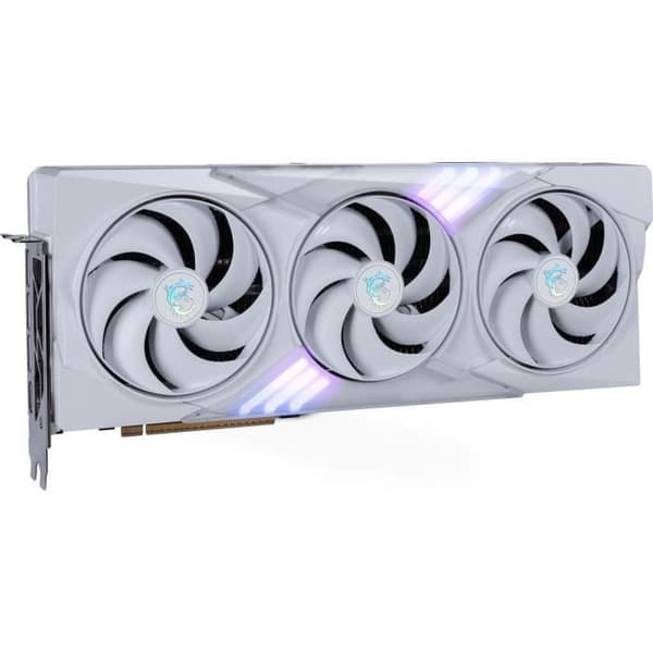 Grafikkort - MSI - GAMING GEFORCE RTX 5080 16G TRIO OC WHITE NVIDIA 16 GB GDDR7