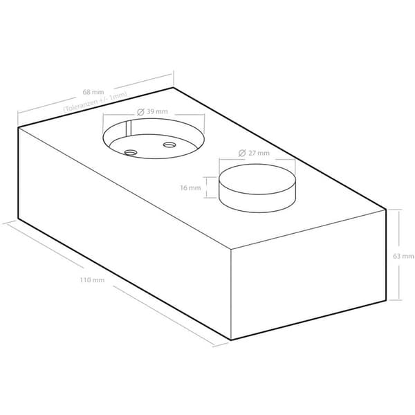 Kemo FG002N Effektregulator Komponent 230 V/AC