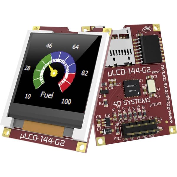 4D Systems uLCD-144-G2 Displaymodul 3.7 cm (1.44 tum)