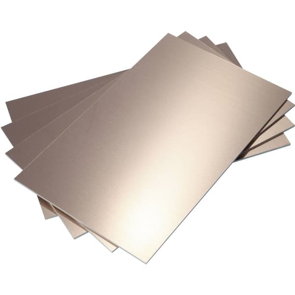 Bungard 020306E33-50 Basmaterial ensidig ingen (L x B) 160 mm x 100 mm 50 st