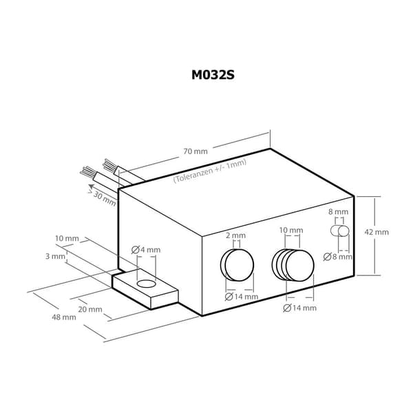 Kemo M032S Mono-förstärkare Komponent 6 V/DC, 9 V/DC, 12 V/DC, 16 V/DC 12 W 4 Ω