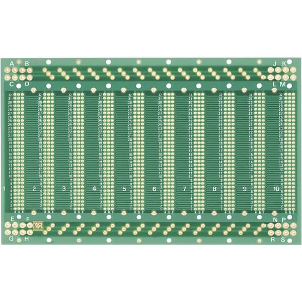 Rademacher WR-Typ 940 Eurokort Epoxi (L x B) 203.2 mm x 128 mm 35 µm Rastermått 2.54 mm Innehåll 1 st