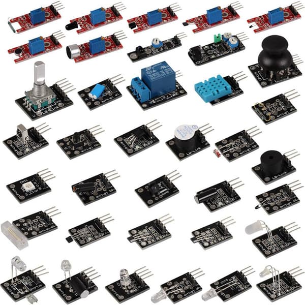 Joy-it CR-1381181 Sensor-kit Lämplig för (enkorstdator) Arduino, Arduino Uno, Raspberry Pi® 1 st