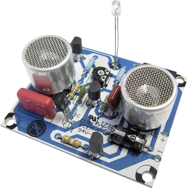 Avståndssensor Kemo Byggsats 9 - 12 V/DC 10 - 80 cm Svart, Vit