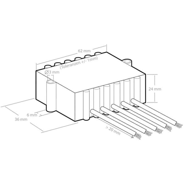 Kemo M032N Mono-förstärkare Komponent 6 V/DC, 9 V/DC, 12 V/DC, 16 V/DC 12 W 4 Ω