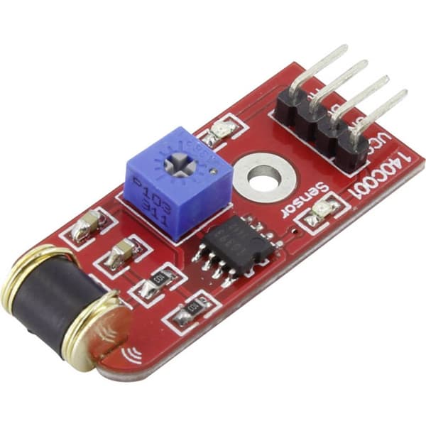 Iduino 1485302 Vibrationssensor Lämplig för (enkorstdator) Arduino 1 st