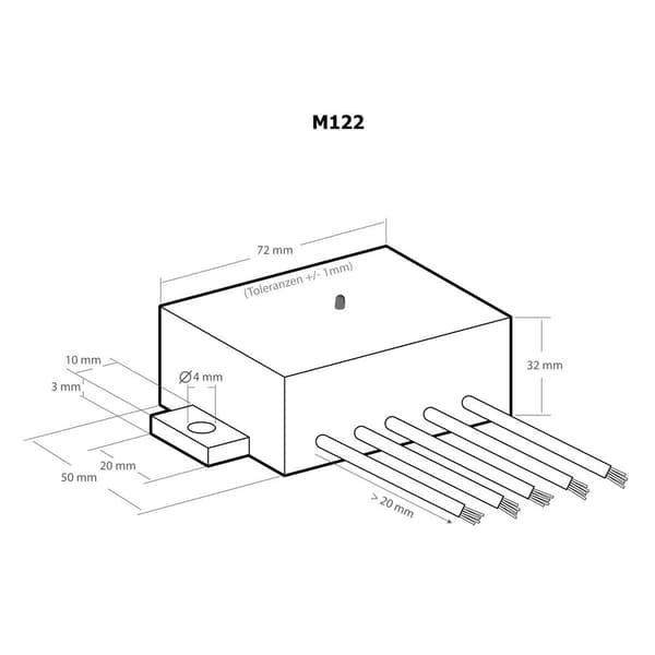 Kemo M122 Skymningsrelä Komponent 12 V/DC