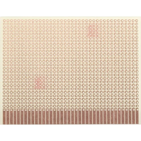 Rademacher WR-Typ 903-1 Experimentkort Epoxi (L x B) 100 mm x 80 mm 35 µm Rastermått 2.54 mm Innehåll 1 st