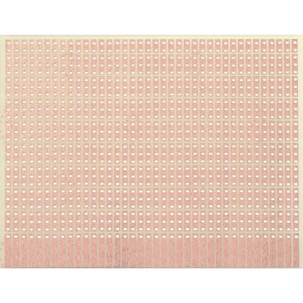 Rademacher WR-Typ 904-1 Experimentkort Epoxi (L x B) 100 mm x 80 mm 35 µm Rastermått 2.54 mm Innehåll 1 st