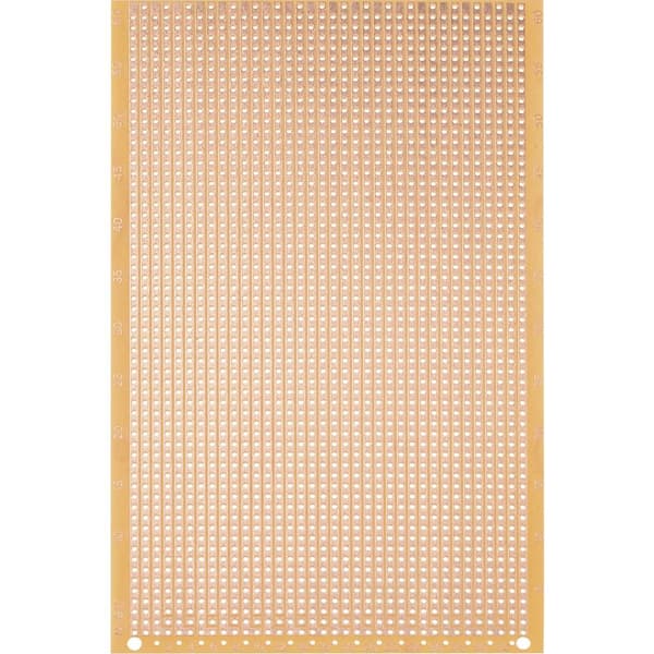 Rademacher WR-Typ 917 Experimentkort Laminerat papper (L x B) 160 mm x 100 mm 35 µm Rastermått 2.54 mm Innehåll 1 st