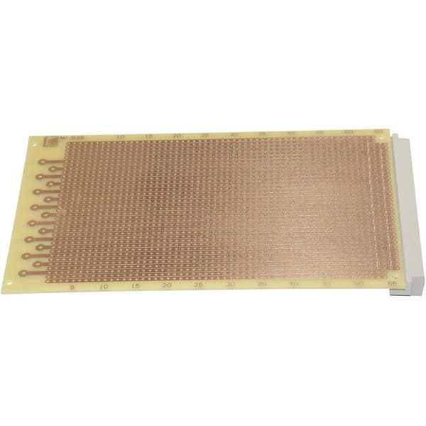 Rademacher WR-Typ 935 Experimentkort Laminerat papper (L x B) 160 mm x 100 mm 35 µm Rastermått 2.54 mm Innehåll 1 st