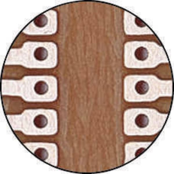 Rademacher WR-Typ 910 Kretskort Laminerat papper (L x B) 160 mm x 100 mm 35 µm Rastermått 2.54 mm Innehåll 1 st
