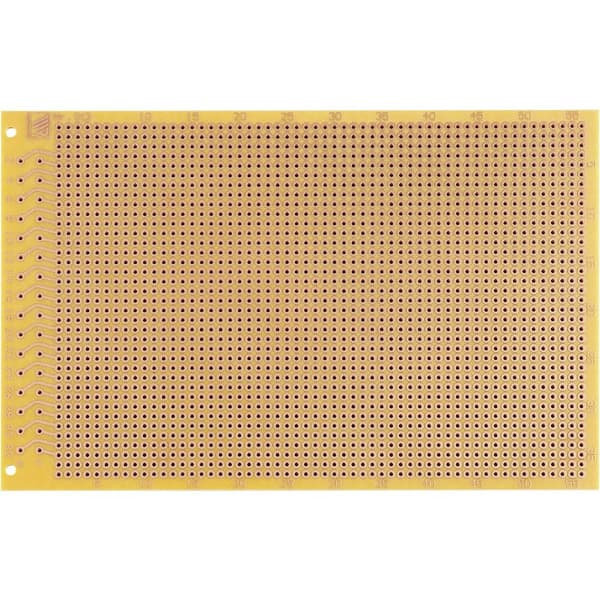 Rademacher WR-Typ 913 Testkort Laminerat papper (L x B) 160 mm x 100 mm 35 µm Rastermått 2.54 mm Innehåll 1 st