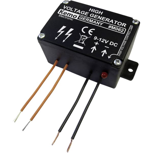 Kemo M062 Mini højspændingsgenerator Byggemodul 9 V/DC, 12 V/DC