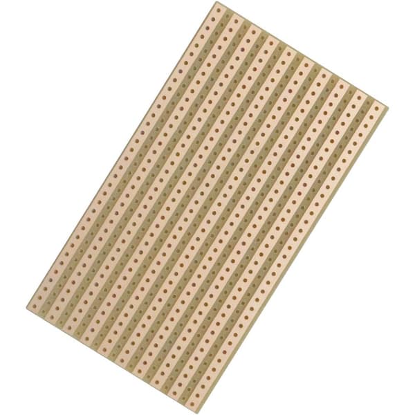 TRU COMPONENTS Eurokort Laminerat papper (L x B) 90 mm x 50 mm 35 µm Rastermått 5.08 mm Innehåll 4 st