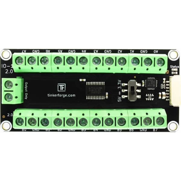 TinkerForge 2114 IO-16 Bricklet 2.0 I/O-modul TinkerForge