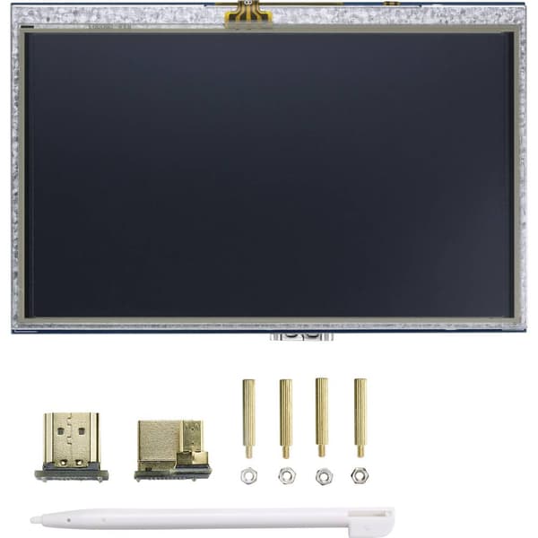 TRU COMPONENTS Touchscreen-modul 12.7 cm (5 tum) 800 x 480 Pixel Passar till: Raspberry Pi®