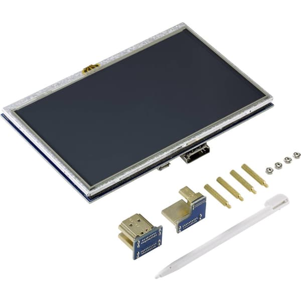 TRU COMPONENTS Touchscreen-modul 12.7 cm (5 tum) 800 x 480 Pixel Passar till: Raspberry Pi®