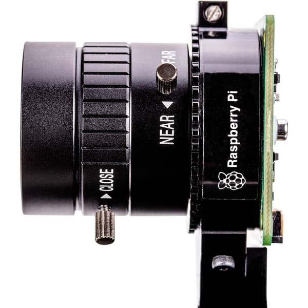 Raspberry Pi® SC0124 RPIZ CAM 6MM WW Vidvinkel kameraobketiv Passar till: Raspberry Pi®