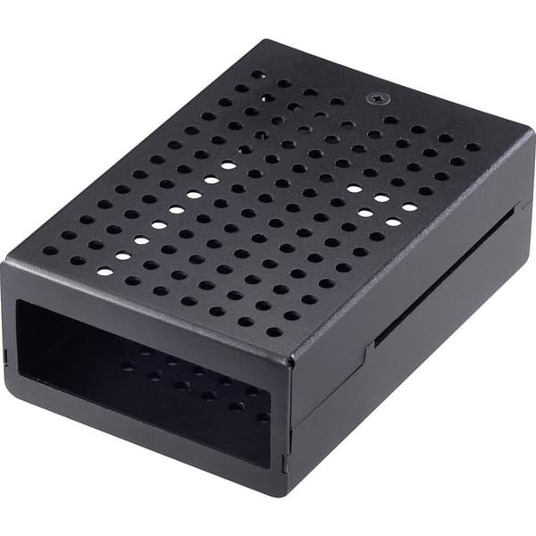 Renkforce RBP-ALC100 SBC-hölje Passar till: Raspberry Pi® inkl. aktiv kylare Svart