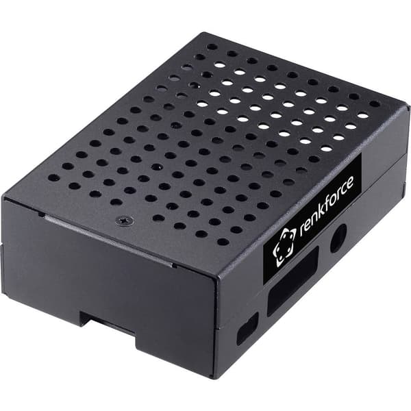 Renkforce RBP-ALC100 SBC-hölje Passar till: Raspberry Pi® inkl. aktiv kylare Svart