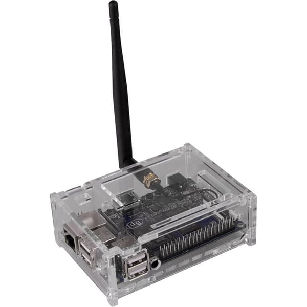 Joy-it BananaPIM2-Case1 SBC-hölje Passar till: Banana Pi Transparent