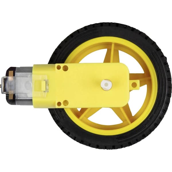 Joy-it com-Motor01 Växelmotor Gul, Svart Lämplig för (enkorstdator) Arduino, Banana Pi, Cubieboard, Raspberry Pi®, Rasp