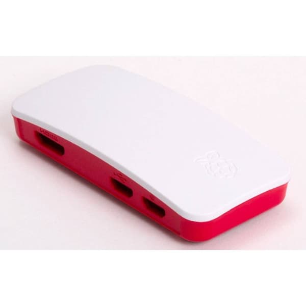 Raspberry Pi® SBC-hölje Lämplig för: Raspberry Pi® Zero, Raspberry Pi® Zero W, Raspberry Pi® Zero WH Röd, Vit