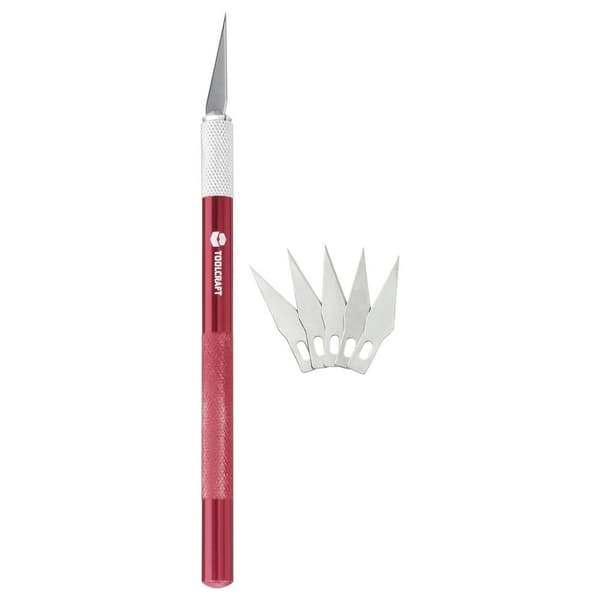 TOOLCRAFT Skalpell-set 142 mm 1 st